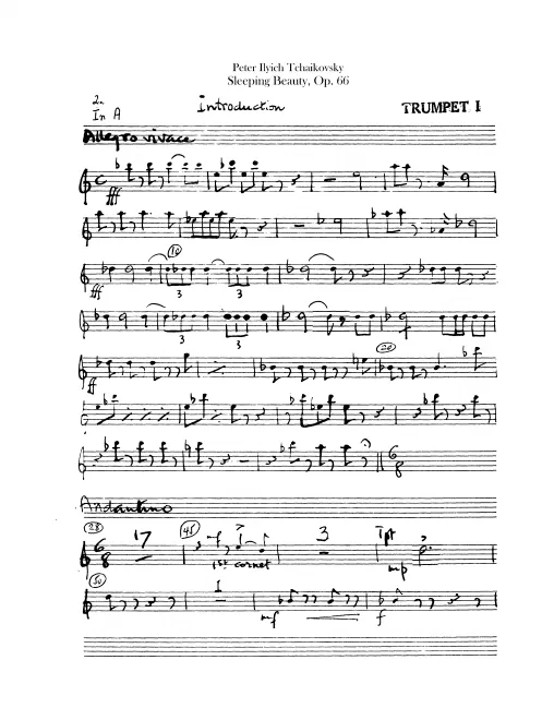 Trumpet 1, 2 (A, B)