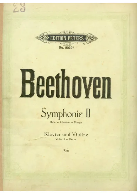 Symphony No.2: Complete Score