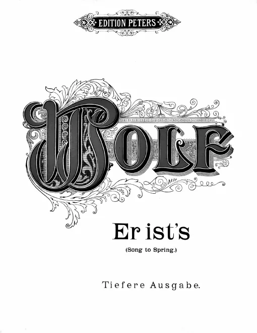 6. Er ist's (E major)