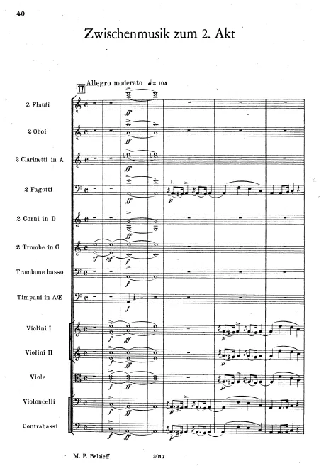 Interlude to Act II