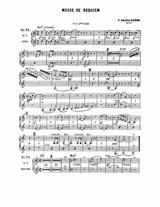 Horn 1/2 (F), 3/4 (E)