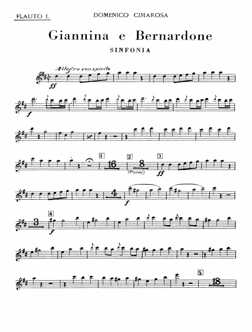 Flute 1, 2
