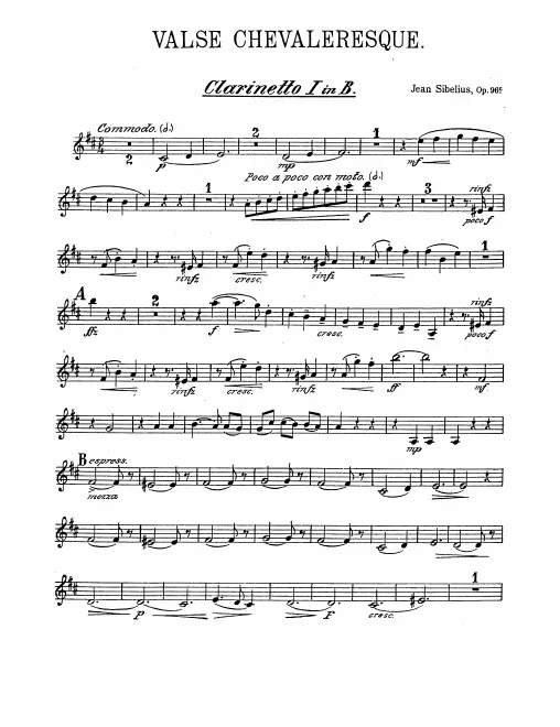 Clarinet 1, 2 (B♭)