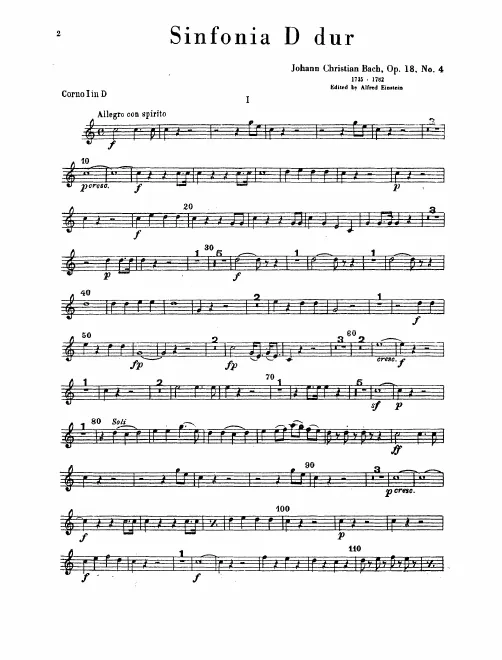 Horn 1, 2 (D)