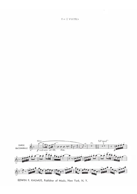 Flute 1, 2