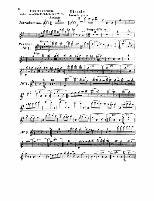 Piccolo, Flute