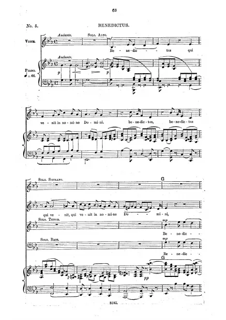 No.5 - Benedictus