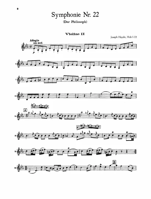 Violins II