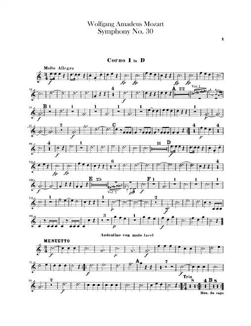 Horn 1, 2 (D)
