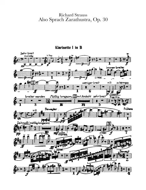 Clarinet 1 (B)