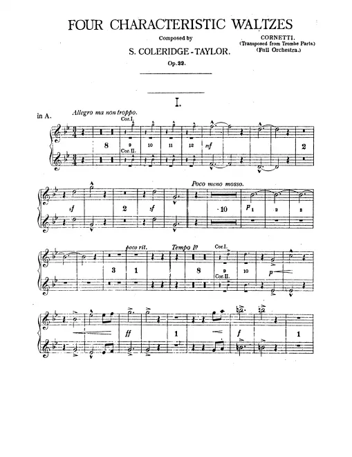 Cornet 1/2 (A) (alternate for Trumpets)