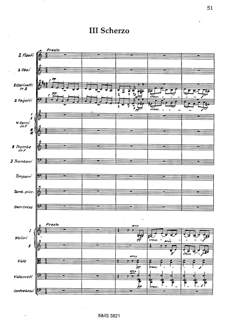 III. Scherzo
