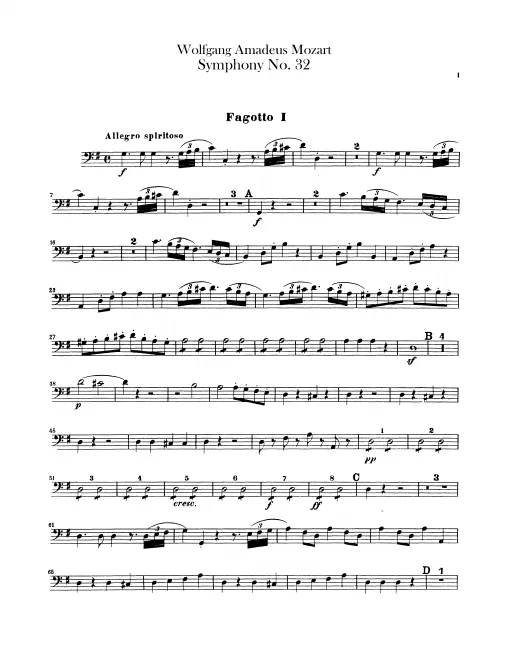 Bassoon 1, 2