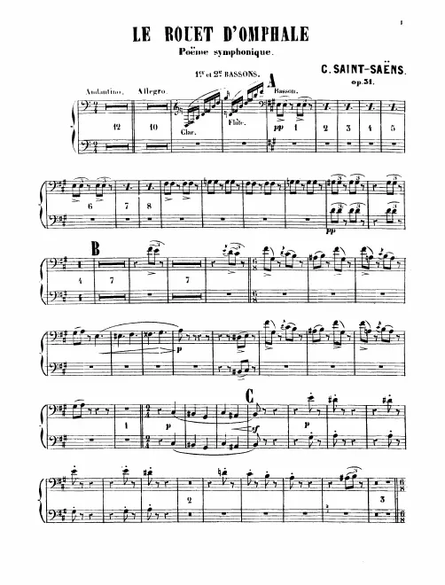 Bassoon 1/2, 3/4*