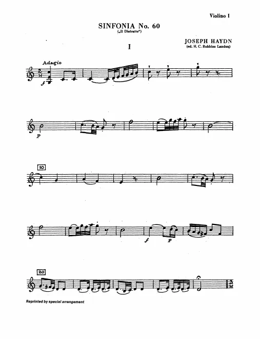 Violins I