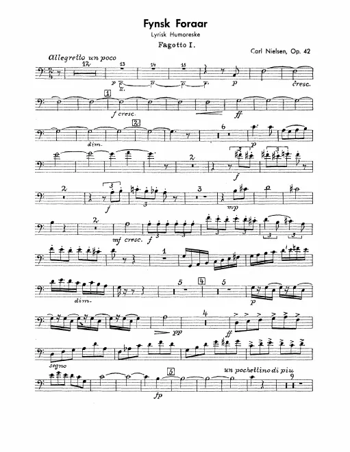 Bassoon 1, 2