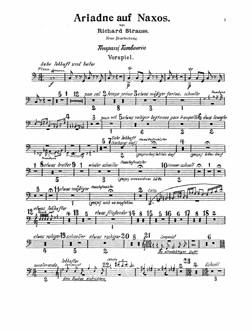 Timpani/Bells/Tambourine/Cymbals