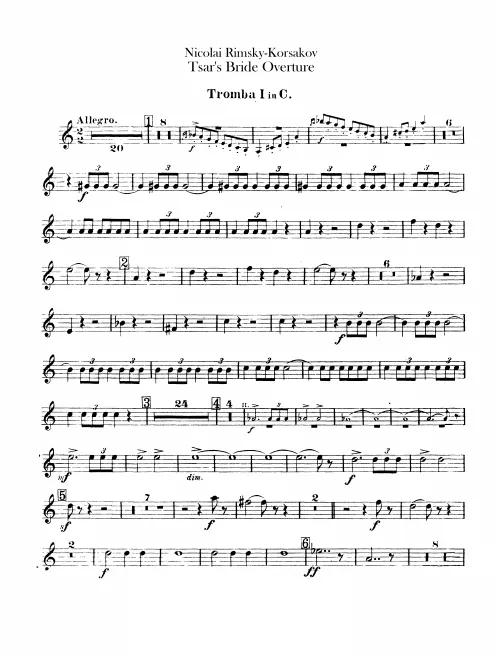 Trumpet 1, 2 (C)