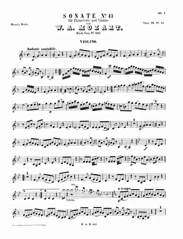 Violin Part