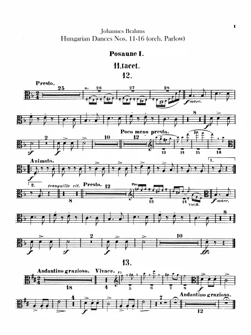 Trombone 1, 2, 3