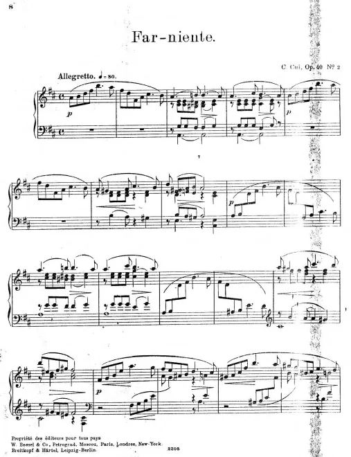 2. Far-niente