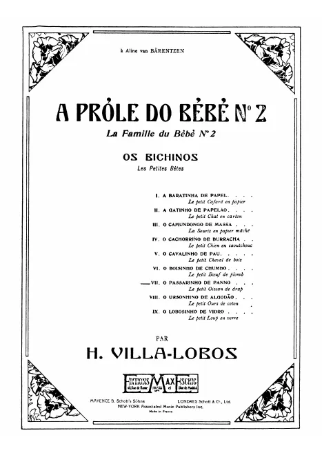 7. O passarinho de pano