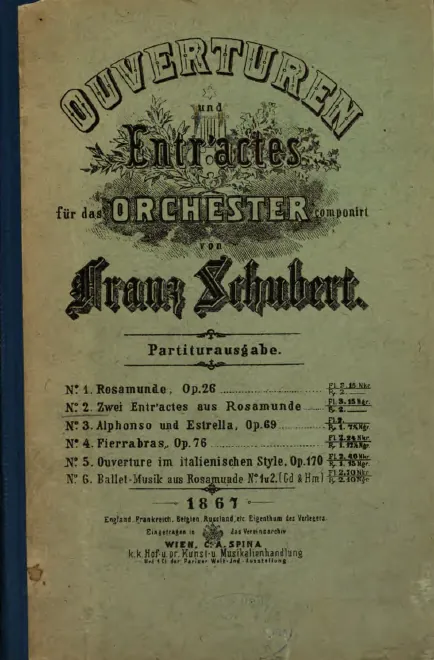 Entr’actes Nos.1, 5
