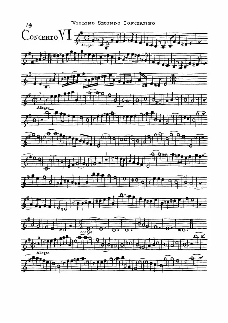 Violin II concertino