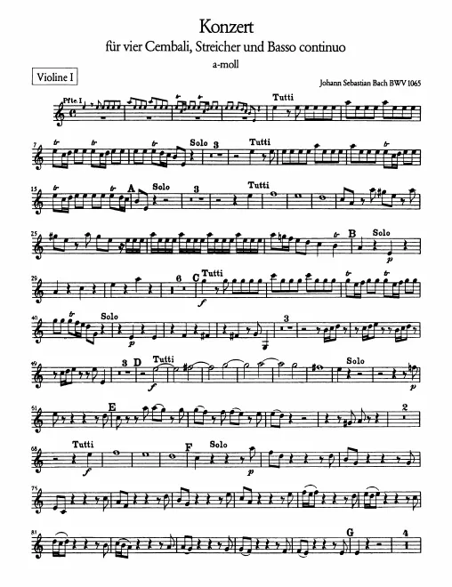 Violins I