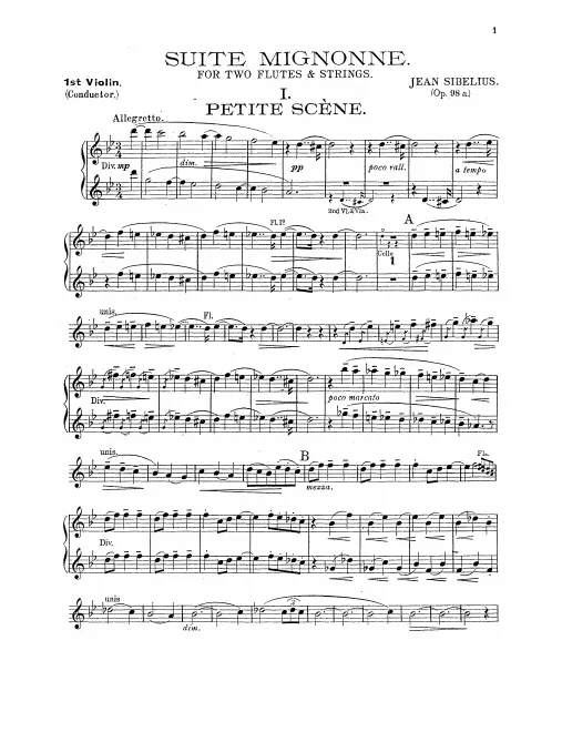 Violins I/Conductor