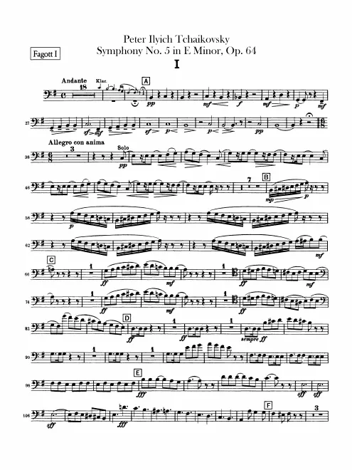 Bassoon 1, 2