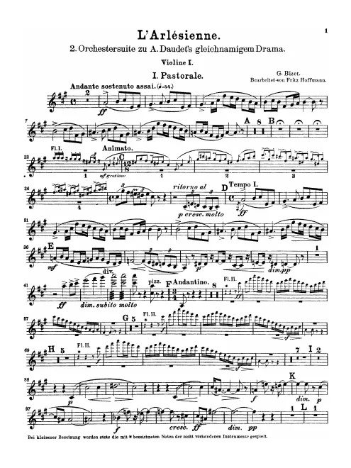Violins I