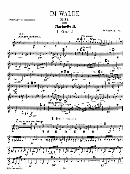Clarinet 2 (B♭/A)
