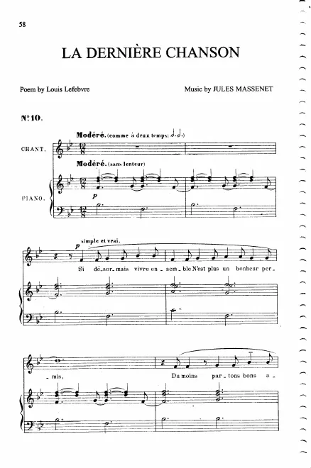 Complete Score (B Major: medium voice and piano)