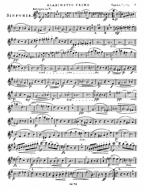 Clarinet 1, 2 (B/A)