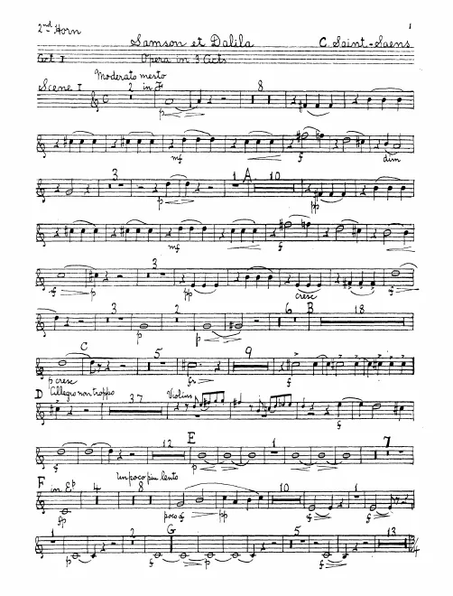 Horn 2 (F/E/D/D/B)