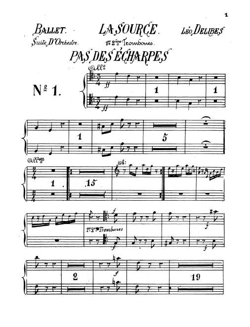 Trombone 1/2, 3, Tuba