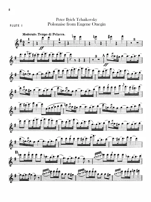 Flute 1, 2