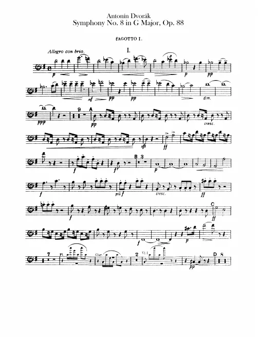 Bassoon 1, 2