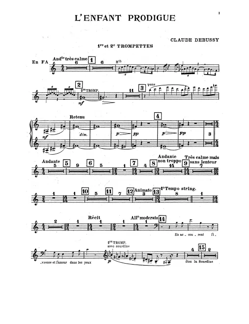 Trumpet 1/2 (F)