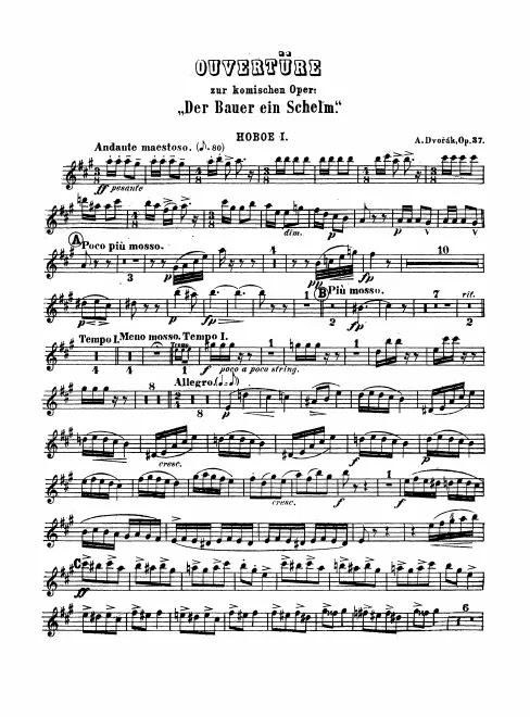 Oboe 1, 2