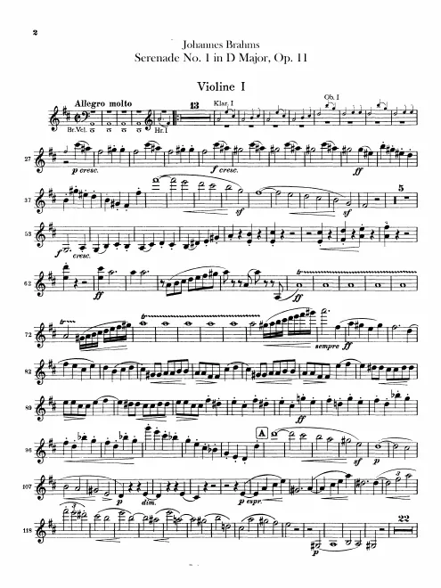 Violins I