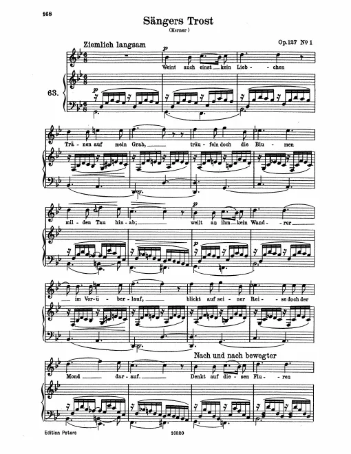 Complete Score (original / high voice)