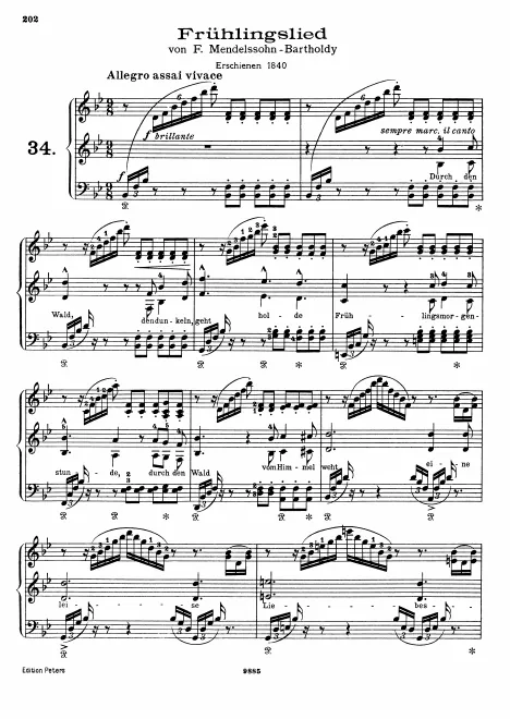 Frühlingslied (S.547/5) (scan)
