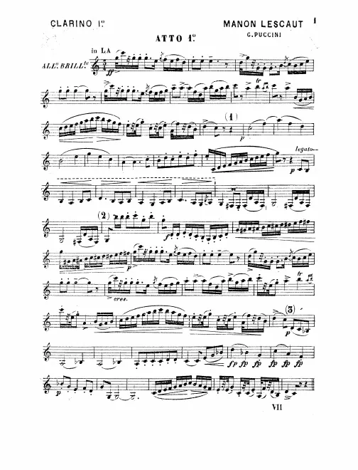 Clarinet 1 (A/B)