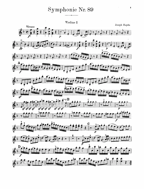 Violins I