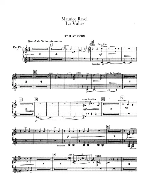 Horn 1/2 (F)