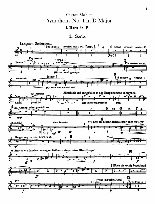 Horn 1 (F)