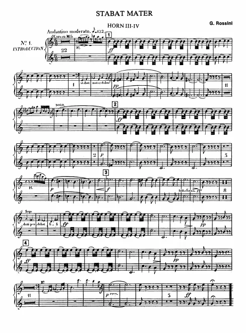 Horn 3/4