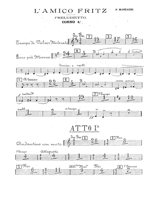 Horn 4 (F)